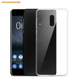 For Nokia 6 2018 3.1 2.1 Case clear Gel soft tpu ultra thin For Nokia 3.1 2.1 3 5 6 8 3310 2017  phone back cover