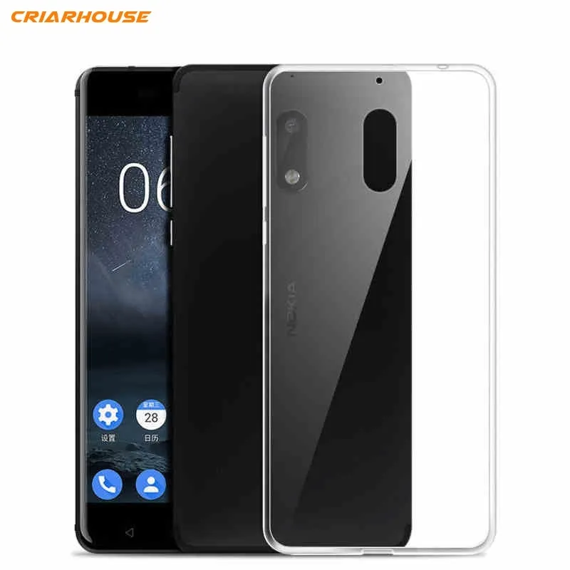 For Nokia 6 2018 3.1 2.1 Case clear Gel soft tpu ultra thin For Nokia 3.1 2.1 3 5 6 8 3310 2017  phone back cover
