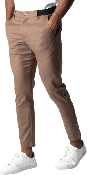 Foueo Active Chinos, Active Chinos Pants for Men Mens Chinos Slim Fit Stretch Skinny Tapered Dress Pants with Pockets