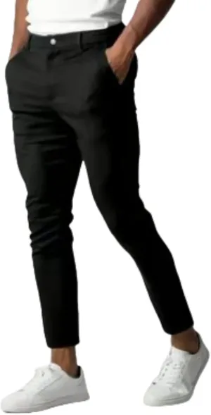 Foueo Active Chinos, Active Chinos Pants for Men Mens Chinos Slim Fit Stretch Skinny Tapered Dress Pants with Pockets