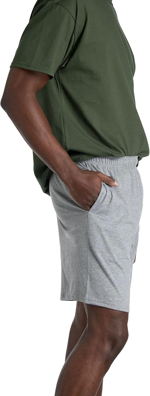 Fruit of the Loom Men's Eversoft Cotton Shorts with Pockets (S-4XL)