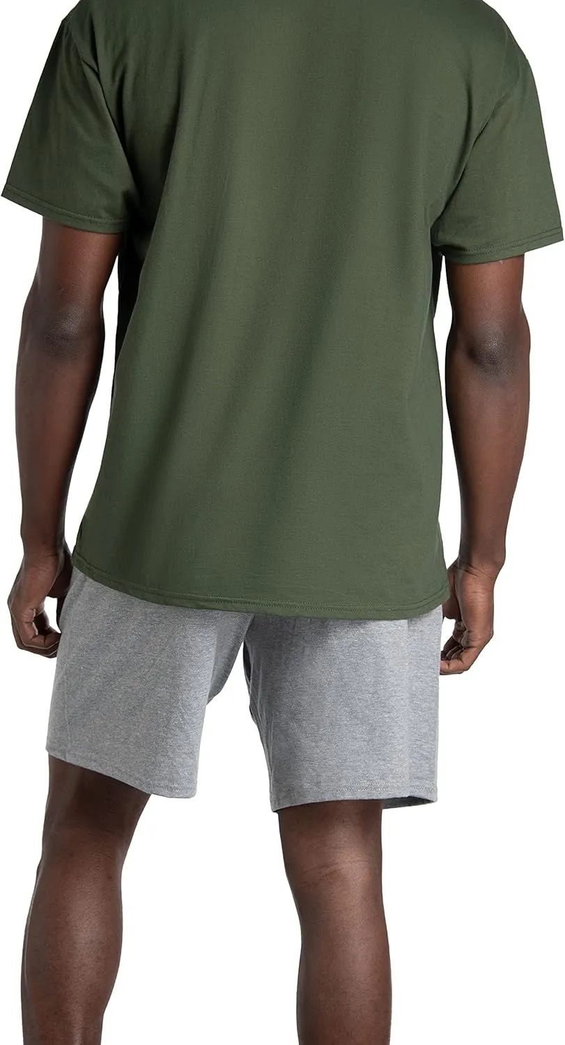 Fruit of the Loom Men's Eversoft Cotton Shorts with Pockets (S-4XL)