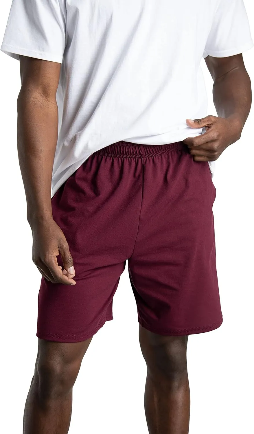 Fruit of the Loom Men's Eversoft Cotton Shorts with Pockets (S-4XL)