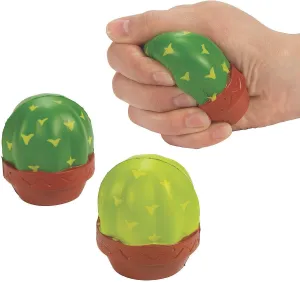 Fun Express Cactus Stress Toy - Toys - VBS Vacation Bible School Supplies/Decor - 12 Pieces