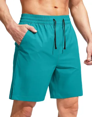G Gradual Men's Swim Trunks Quick Dry Bathing Suit Beach Board Shorts for Men with Zipper Pockets and Mesh Lining