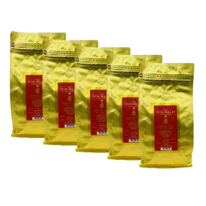 Generic Café Don Pello Barista - Whole Beans - 5 Bags - 70 oz Total - Ciales, Puerto Rico