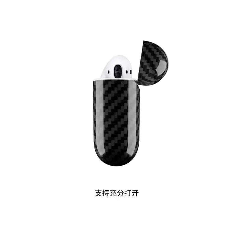 Genuine Carbon Fiber Case Compatible for AirPods Pro (Only for Charging Cases)