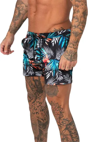 GINGTTO Men's Beach Shorts Bathing Suits with Mesh Lining