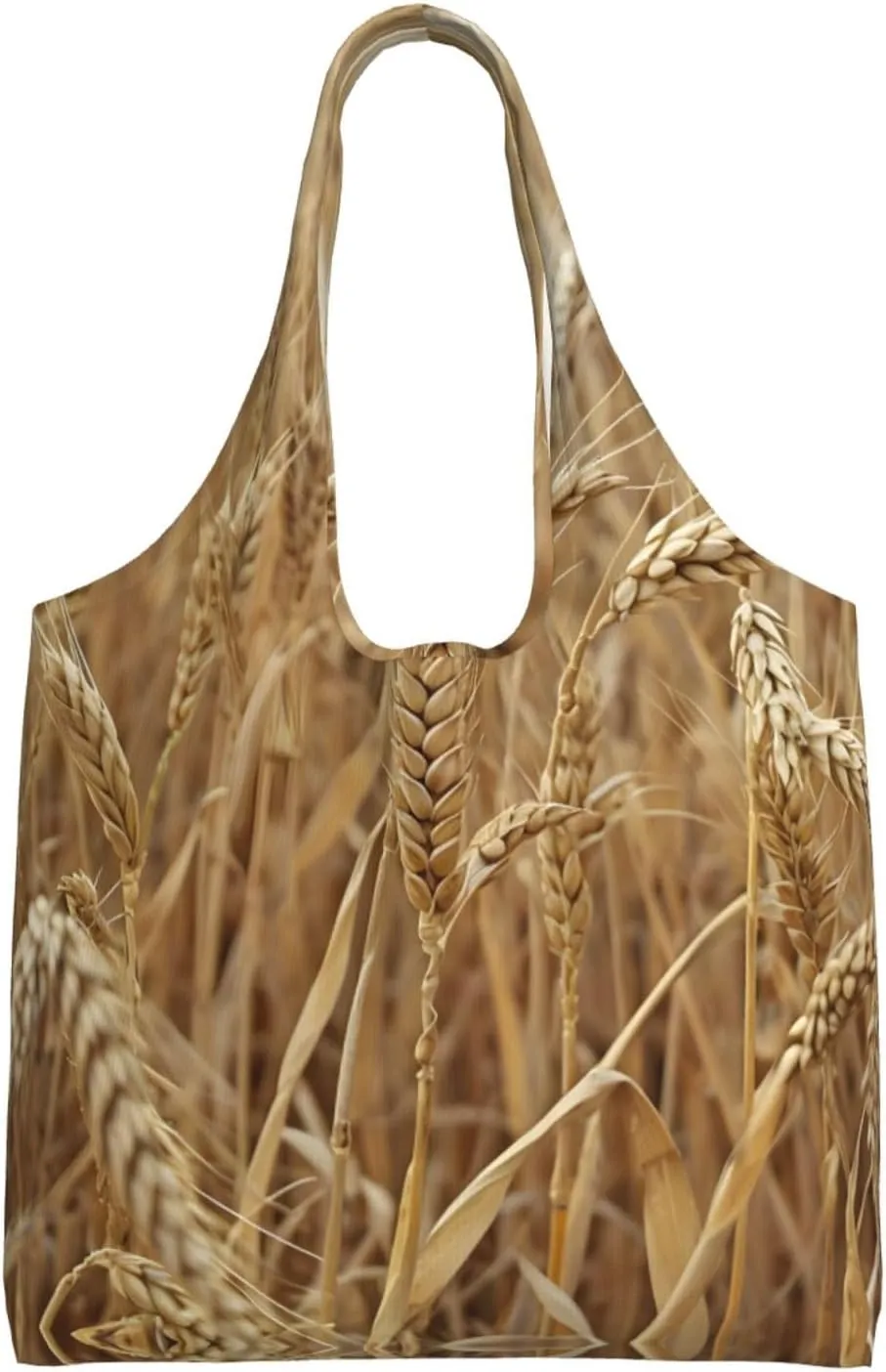 Golden Stalk Cute Canvas Tote Bag - Durable, Versatile And Eco-Friendly,12.6"*14.2"