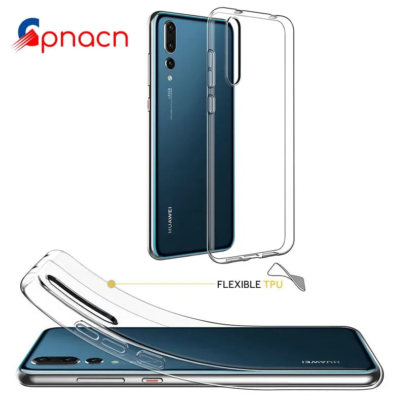 GPNACN Ultra Thin Soft Transparent Case on the For Huawei P20 Pro P10 Lite Plus Silicon Clear Phone Cases For P9 Lite Plus Cover