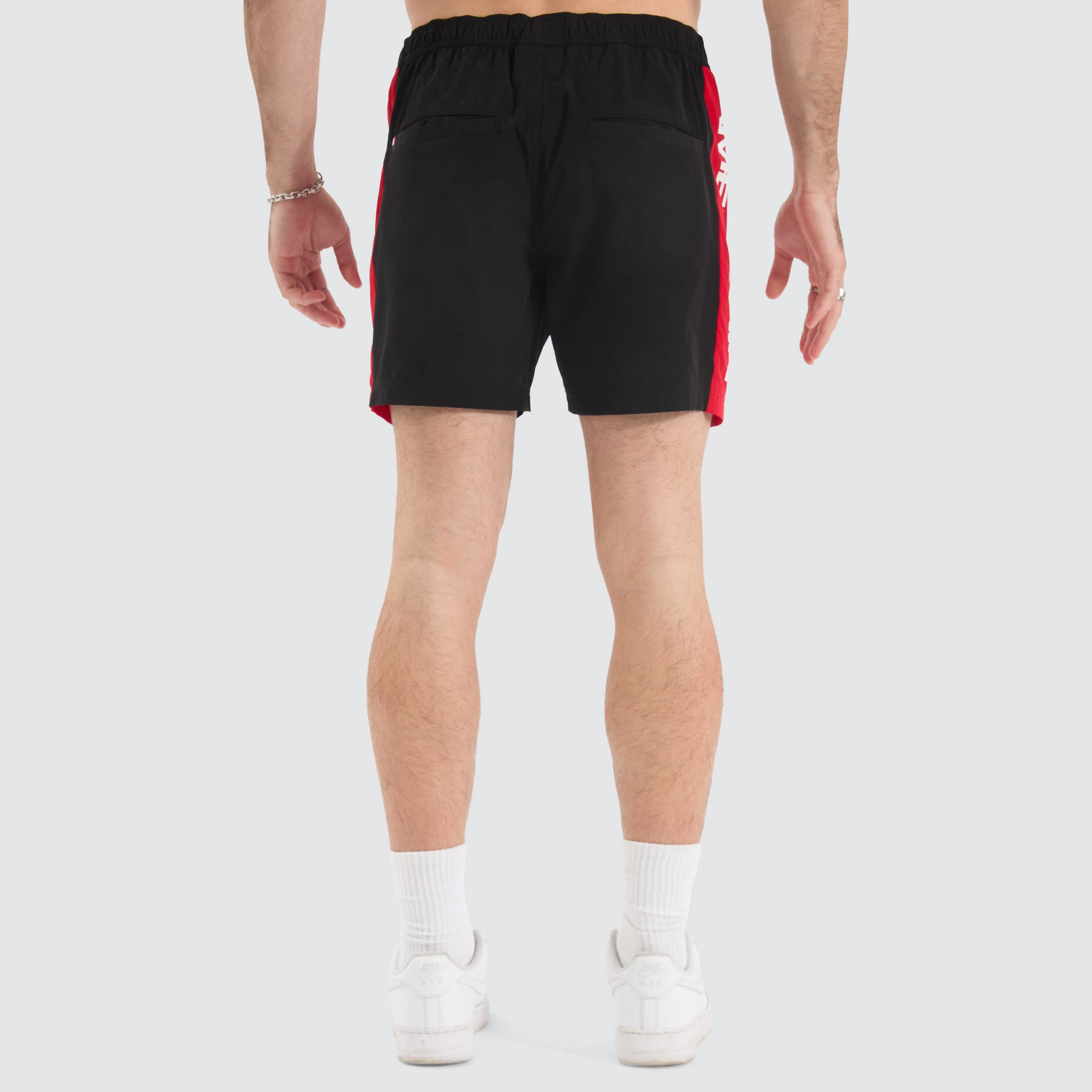 Grima Beach Short Black/Red