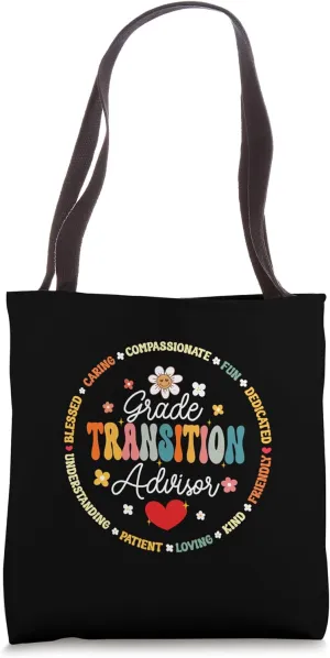 Groovy Grade Transition Advisor Back to School Tote Bag