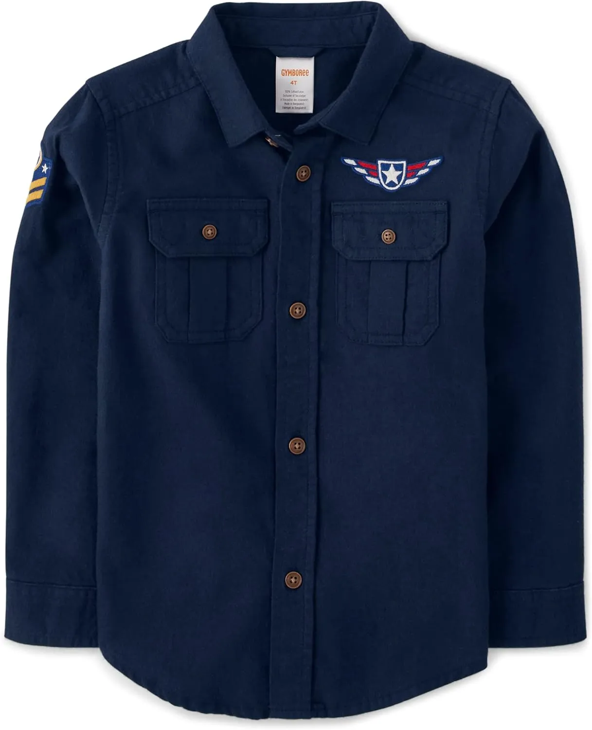 Gymboree Boys' and Toddler Long Sleeve Button Up Shirts