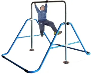 Gymnastics Expandable Junior Training Monkey Bars Climbing Tower Child Play Training Gym Blue