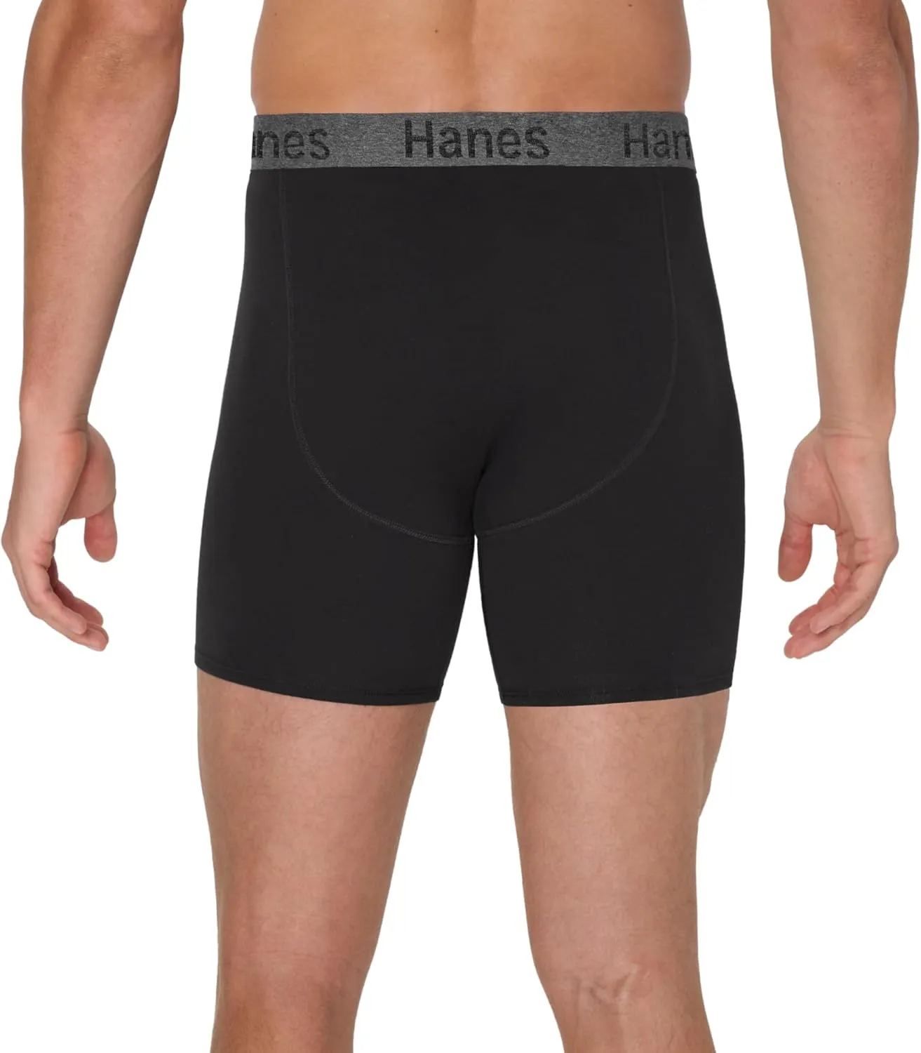 Hanes Men's Stay Dry Pouch, Performance Stretch Boxer Brief with Leak Protection, 3-Pack