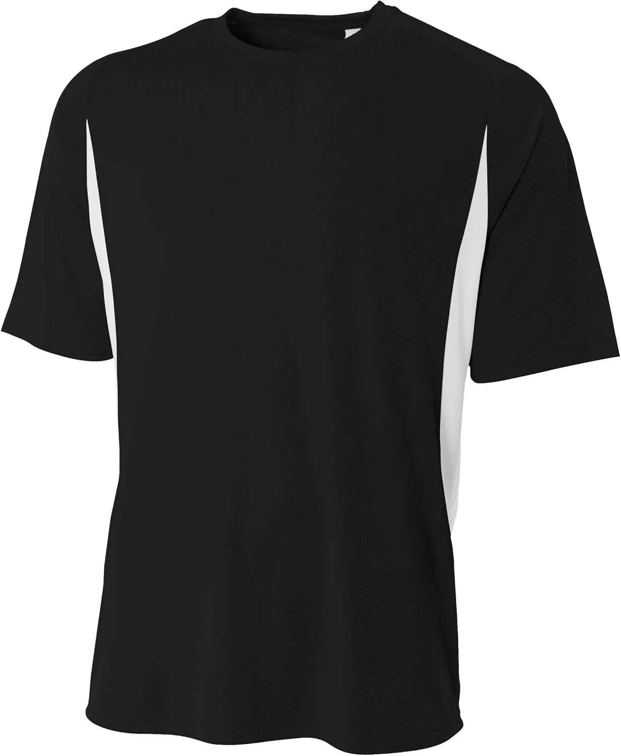 Hardcore Men's Short Sleeve Rash Guard Comfortable Performance Swim Shirt
