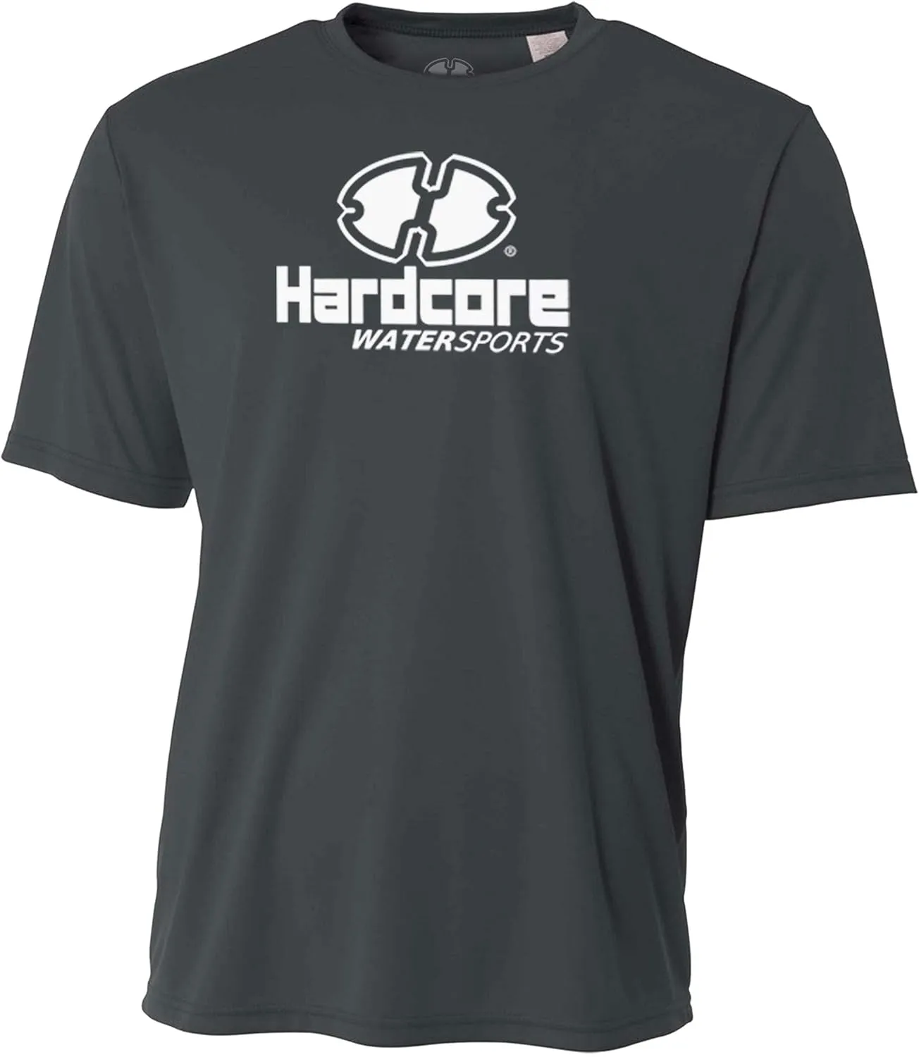 Hardcore Men's Short Sleeve Rash Guard Surf Shirt - Relaxed Fit Swimwear Designed for Combined Comfort and Performance