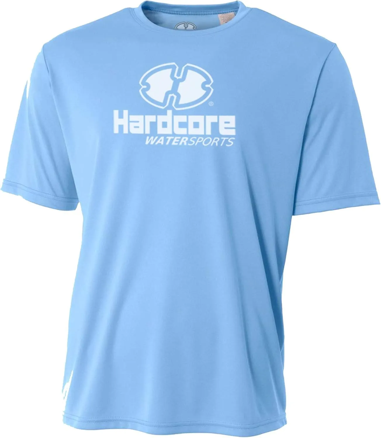 Hardcore Men's Short Sleeve Rash Guard Surf Shirt - Relaxed Fit Swimwear Designed for Combined Comfort and Performance