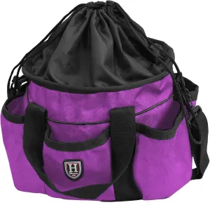 Harrison Howard Premium Horse Grooming Organizer Bag Horse Grooming Tote Bag-Violet