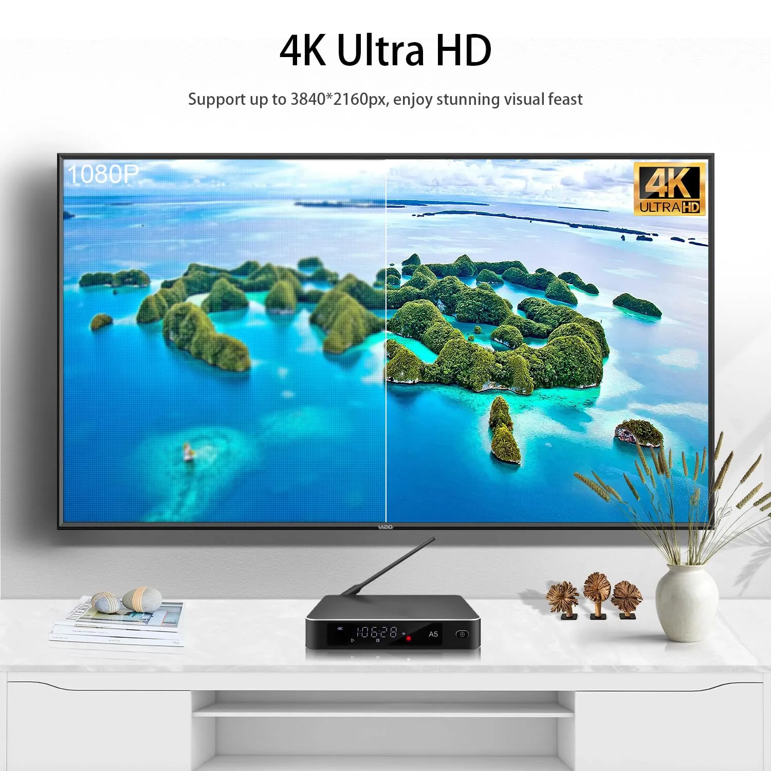 HDMI Cable 4K 50 ft, High Speed HDMI 2.0 Cord Braided | 4K@30Hz, Ultra HD, 1080p, ARC, HDR, 3D, HDCP 2.2 | for Xbox / PS5 / TV/Laptop/Monitor