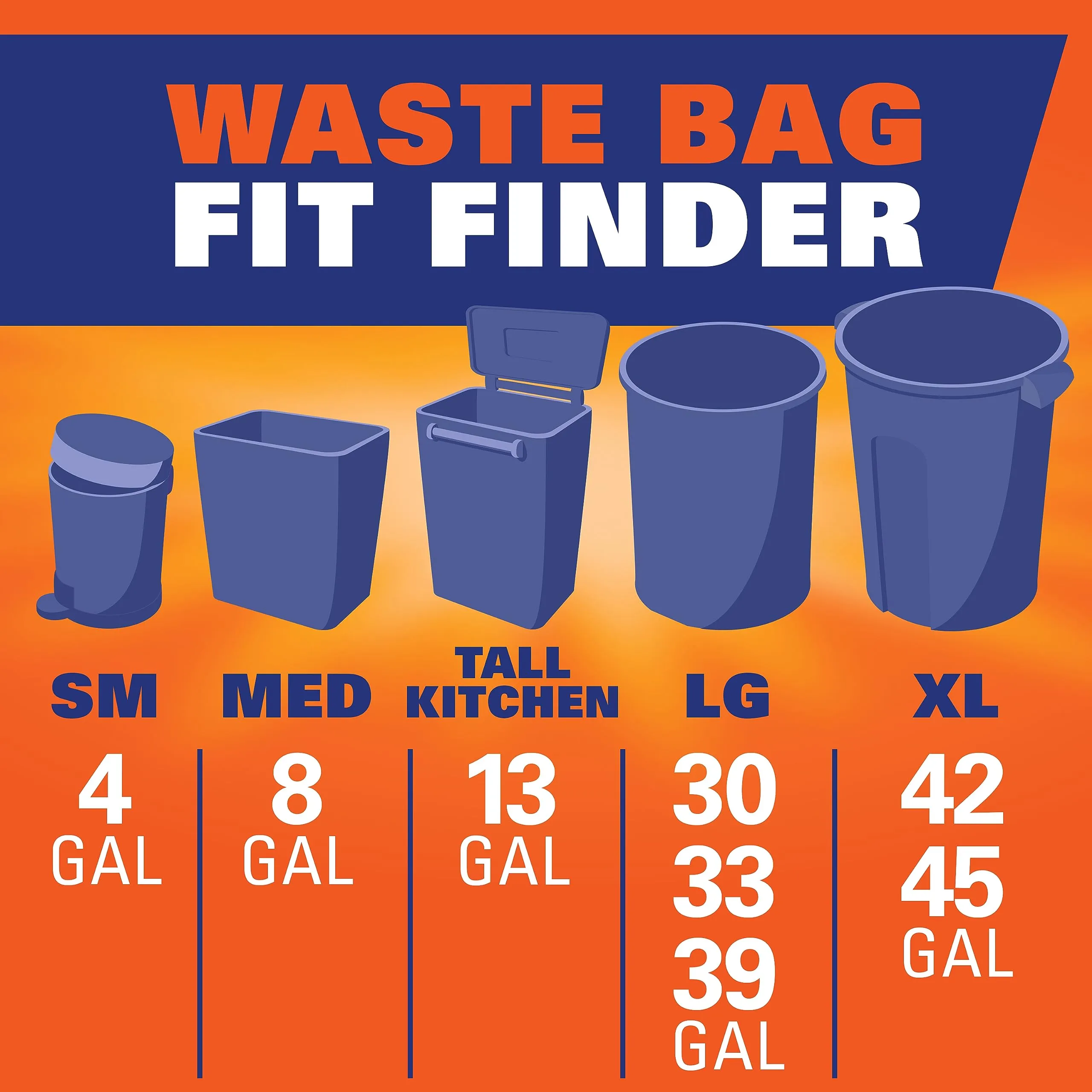 Hefty Ultra Strong 13 Gallon Trash Bags, Tall Kitchen Trash Bags 13 Gallon Size, Drawstring Closure, Continuous Odor Control, White, Lavender and Sweet Vanilla Scent, 80 Bags