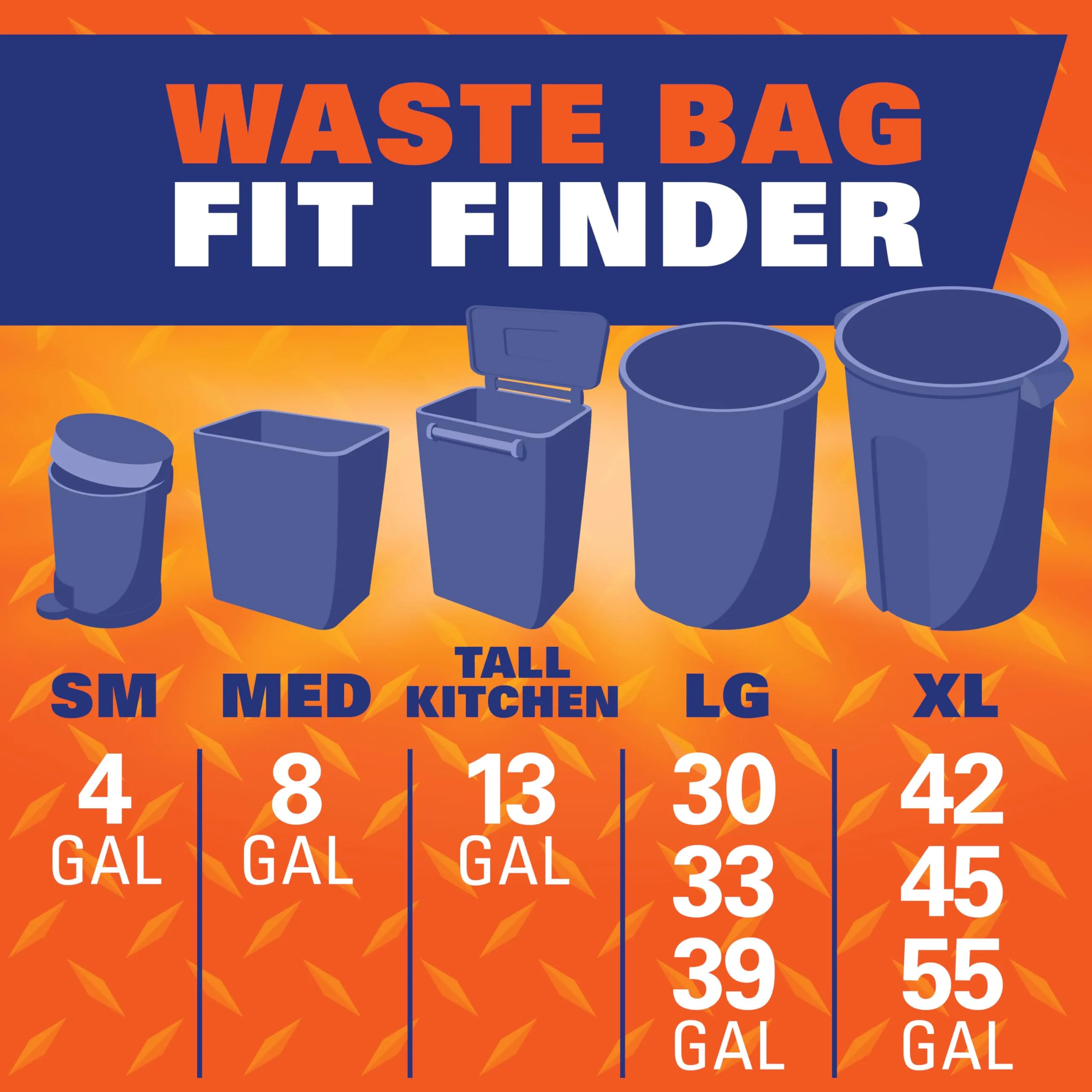 Hefty Ultra Strong 13 Gallon Trash Bags, Tall Kitchen Trash Bags 13 Gallon Size, Drawstring Closure, Continuous Odor Control, White, Lavender and Sweet Vanilla Scent, 80 Bags