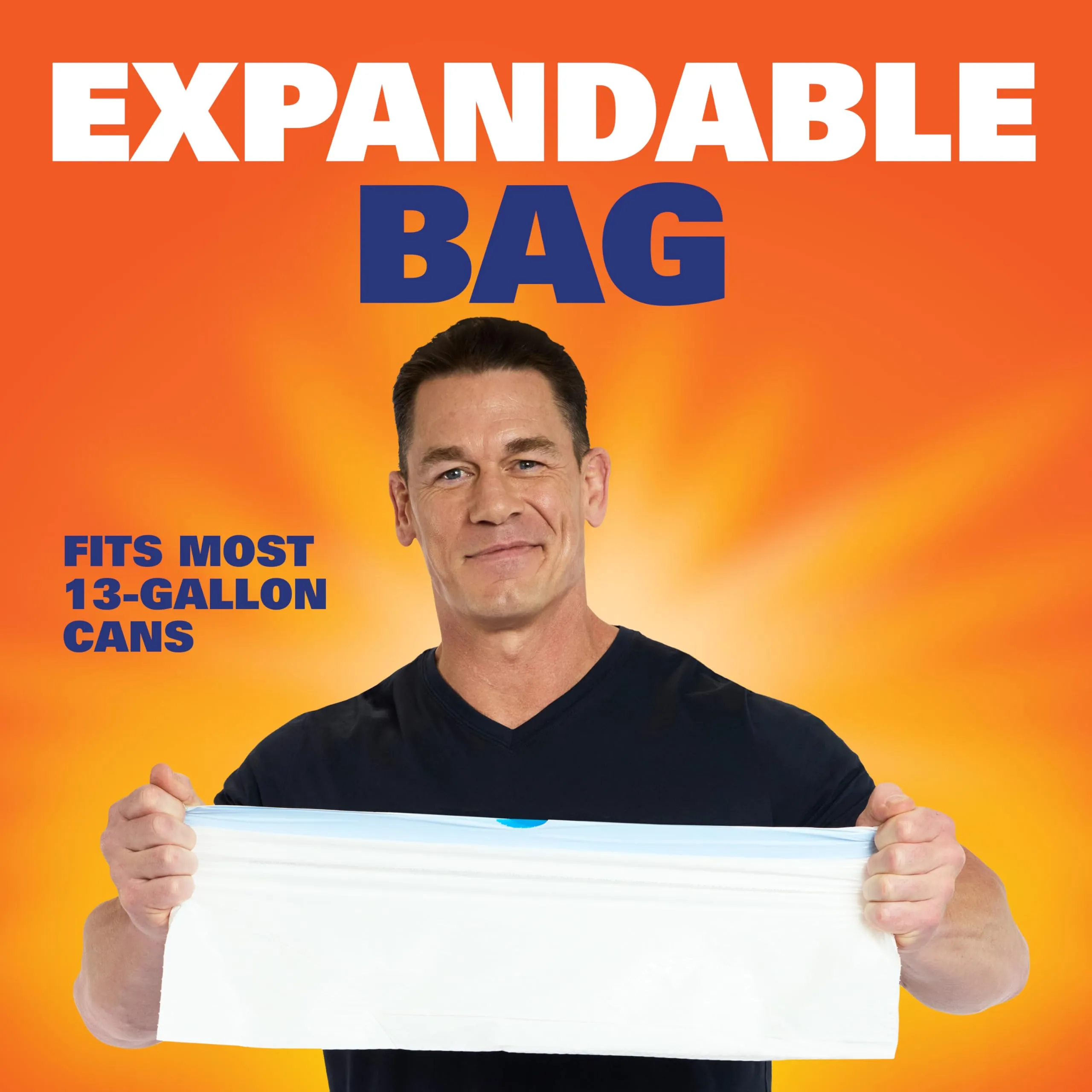 Hefty Ultra Strong 13 Gallon Trash Bags, Tall Kitchen Trash Bags 13 Gallon Size, Drawstring Closure, Continuous Odor Control, White, Lavender and Sweet Vanilla Scent, 80 Bags