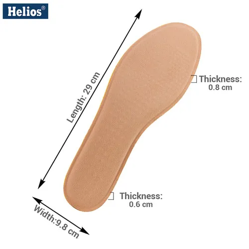 Helios Maseur Insole For Men - Size Trim To fit Size (6 to 11)