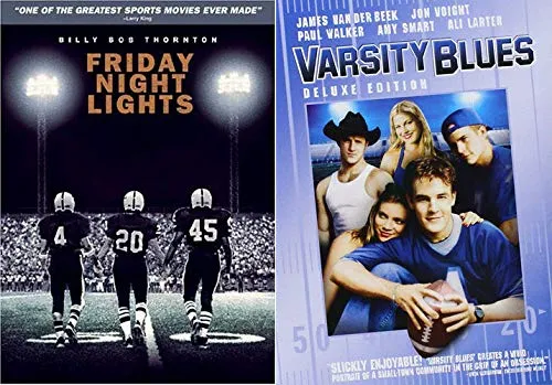 High School Football Glory Days: Friday Night Lights   Varsity Blues 2 DVD Bundle