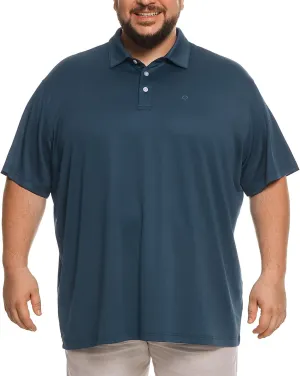 HOdo Big and Tall Mens Polo Shirt Moisture Wicking Sport Golf Shirts 2XL-6XL