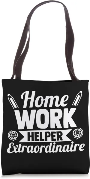 HOMEWORK HELPER EXTRAORDINAIRE Tote Bag