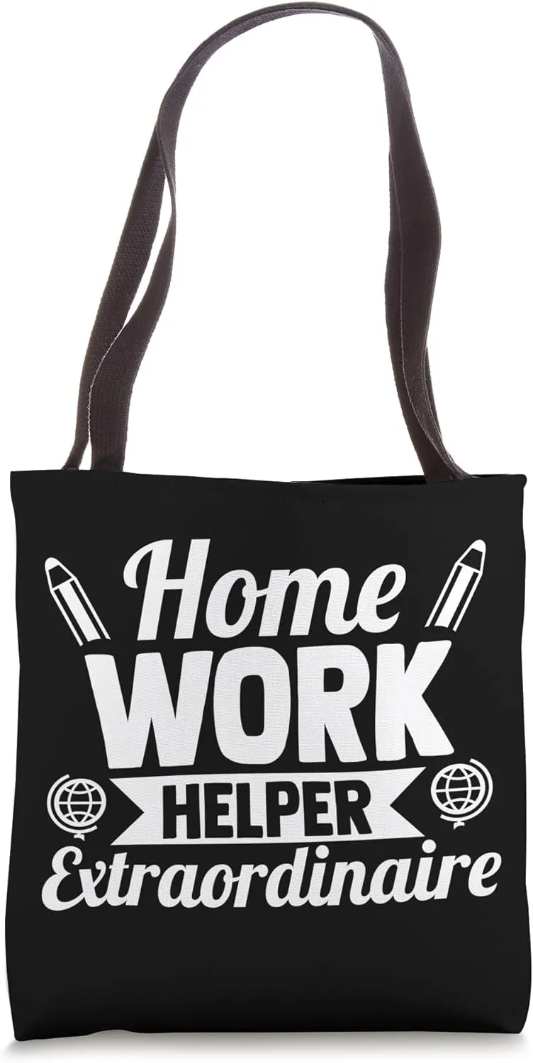 HOMEWORK HELPER EXTRAORDINAIRE Tote Bag