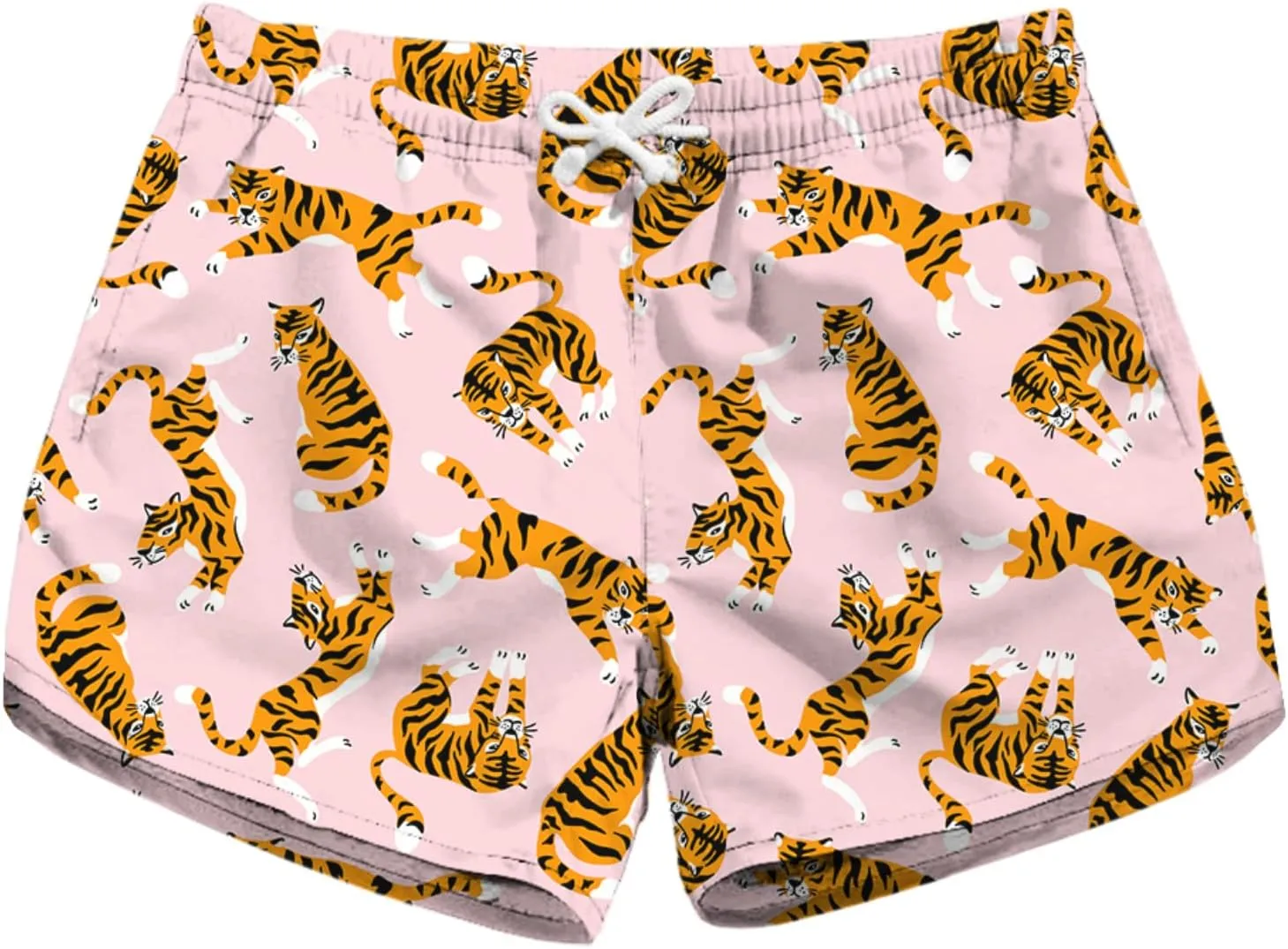 Honeystore Women's Casual Swim Trunks Quick Dry Print Boardshort Beach Shorts