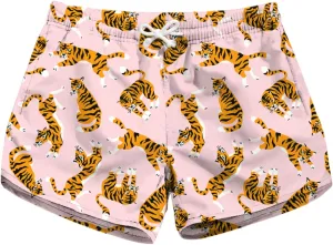Honeystore Women's Casual Swim Trunks Quick Dry Print Boardshort Beach Shorts