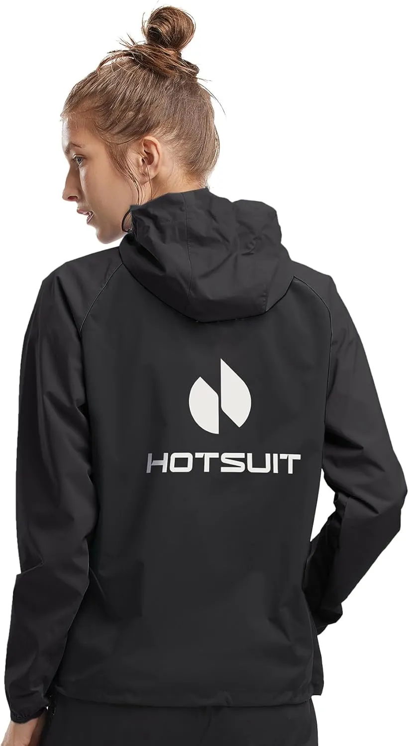 HOTSUIT Sauna Suit Women Weight Loss Boxing Gym Sweat Suits Workout Jacket