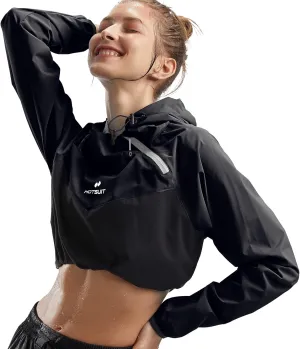 HOTSUIT Sauna Suit Women Weight Loss Boxing Gym Sweat Suits Workout Jacket