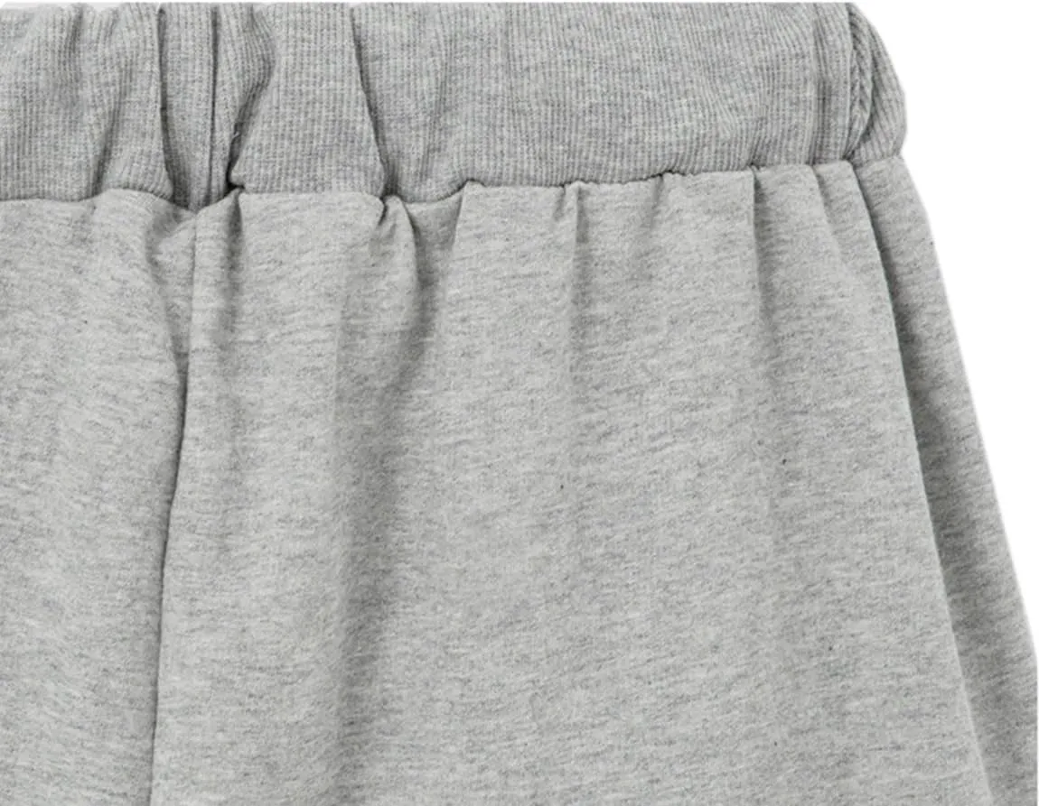 HOW'ON Women's Soft Knit Elastic Waist Jersey Casual Bermuda Shorts with Drawstring