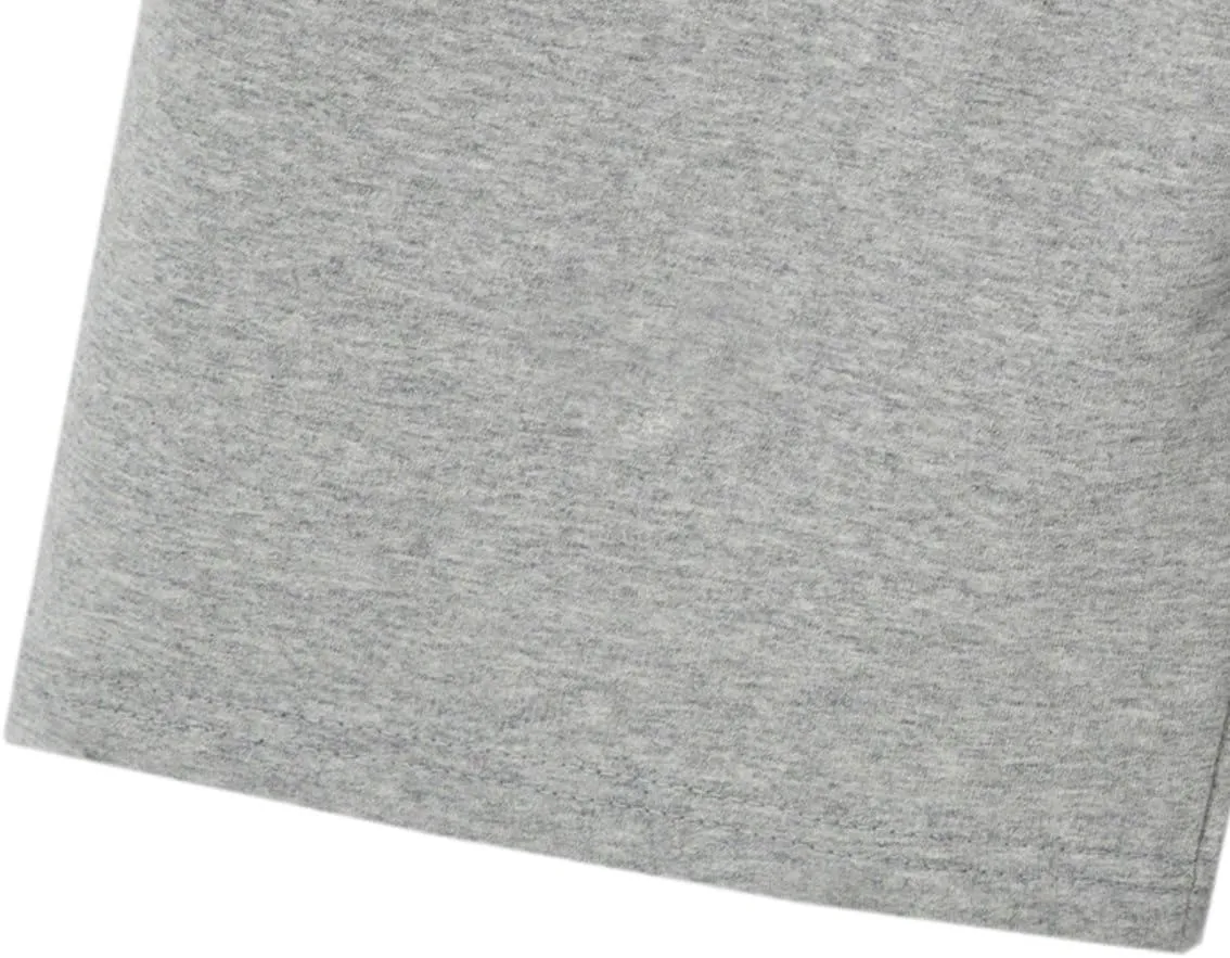 HOW'ON Women's Soft Knit Elastic Waist Jersey Casual Bermuda Shorts with Drawstring