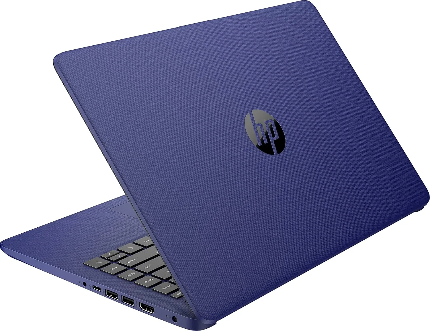 HP 14" Ultral Light Laptop for Students and Business, Intel Quad-Core N4120, 8GB RAM, 192GB Storage(64GB eMMC 128GB Micro SD), 1 Year Office 365, Webcam, HDMI, WiFi, USB-A&C, Win 11 S