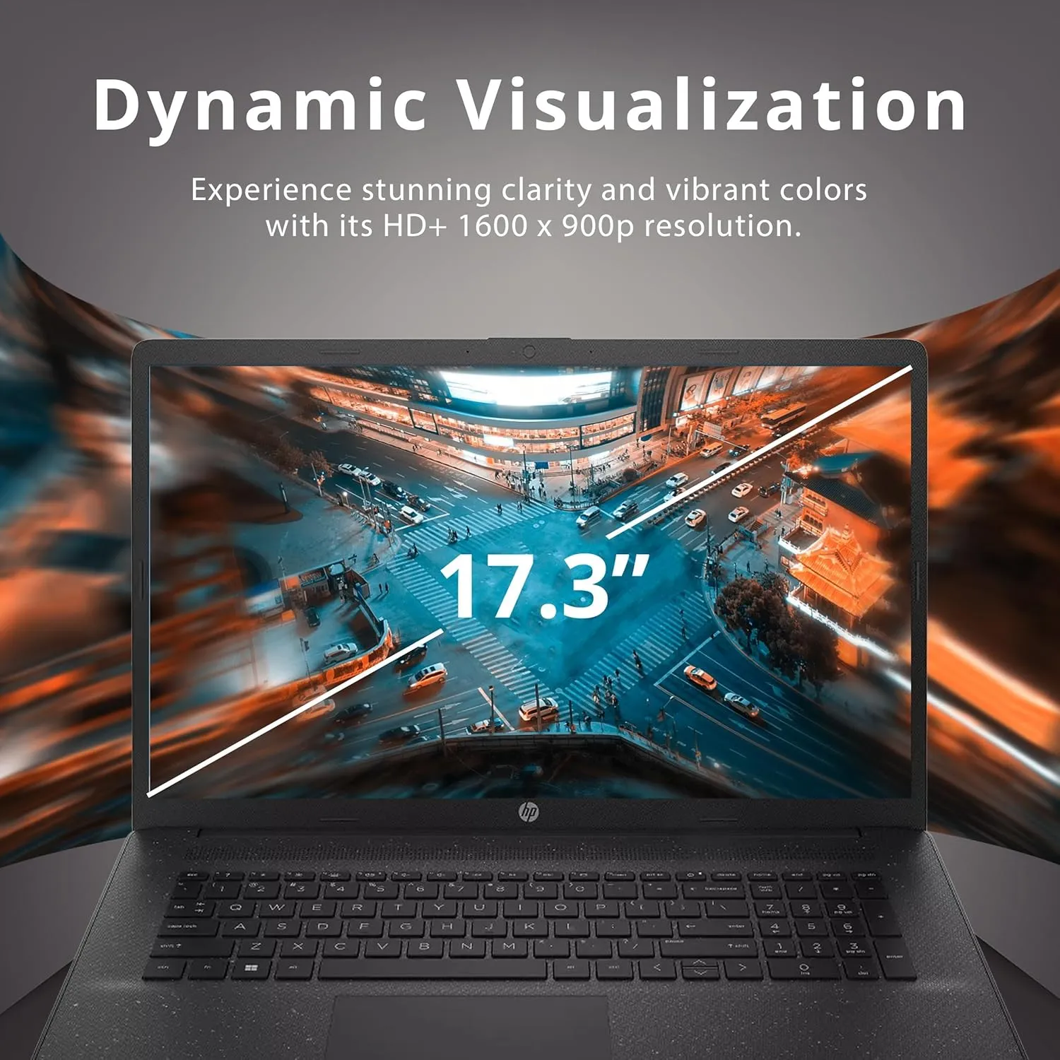 HP 17.3" HD  Business Laptop, Intel Core i5-1235U, 32GB RAM, 1TB PCIe SSD, Intel Iris Xe Graphics, Number Pad, Wi-Fi, Bluetooth, HDMI, Win 11 Pro, Black, 32GB Hotface USB Card