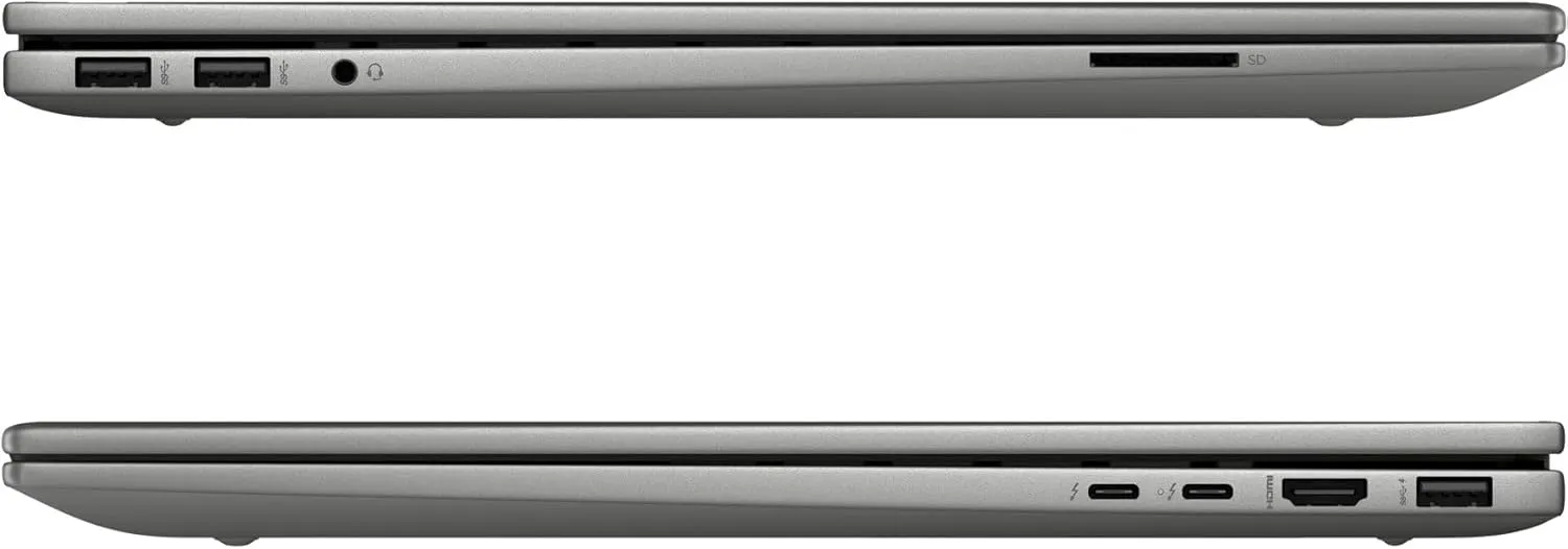 HP Envy AI Powered Laptop 17.3" Touchscreen IPS FHD (16-Core Intel Ultra 7-155H, 64GB DDR5, 2TB PCIe SSD, Intel Arc, Backlit KYB, 2 Thunderbolt 4, WiFi 6E, Win 11 Pro) w/DKZ Hub USB Port Expander