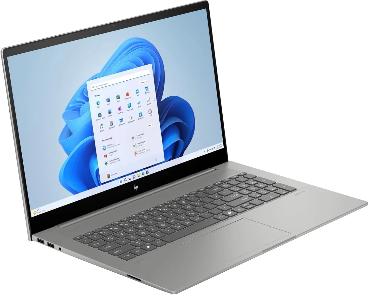 HP Envy AI Powered Laptop 17.3" Touchscreen IPS FHD (16-Core Intel Ultra 7-155H, 64GB DDR5, 2TB PCIe SSD, Intel Arc, Backlit KYB, 2 Thunderbolt 4, WiFi 6E, Win 11 Pro) w/DKZ Hub USB Port Expander