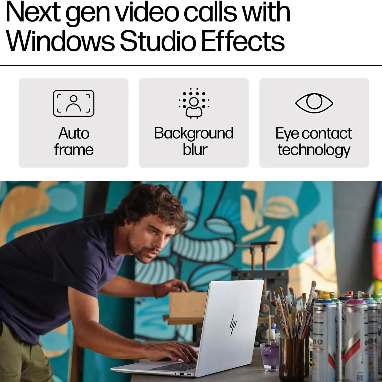 HP Envy AI Powered Laptop 17.3" Touchscreen IPS FHD Display (Intel Ultra 7-155H, 64GB DDR5, 2TB PCIe SSD, Intel Arc, Backlit KB, Thunderbolt 4, WiFi 7, Webcam, Bluetooth 5.4, Win 11 Home)