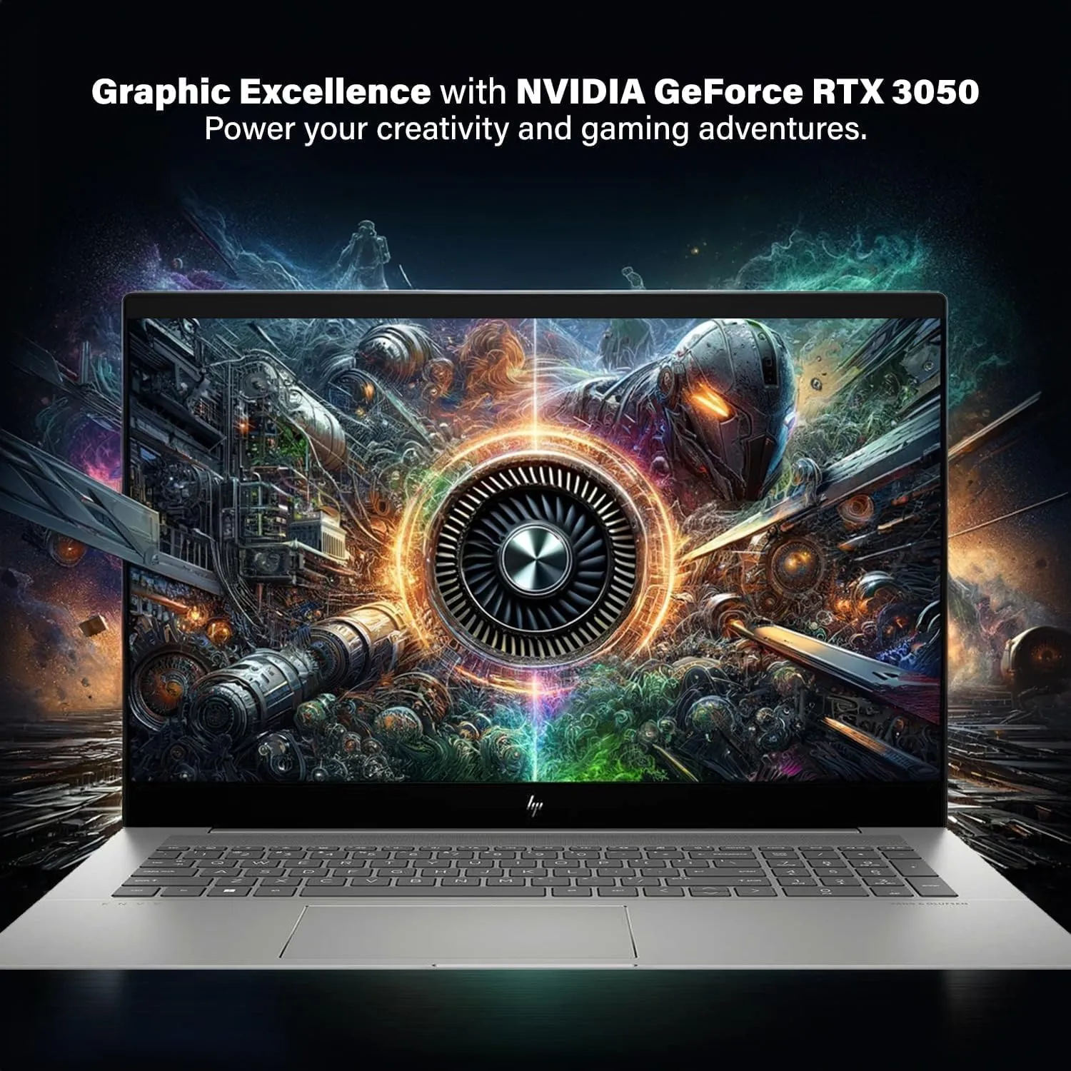 HP Envy Ultra 7 RTX 3050 Business Laptop, 17.3" UHD Display, Intel Core Ultra 7 155U, NVIDIA GeForce RTX 3050, 64GB DDR5 RAM, 2TB SSD, Backlit KB, Wi-Fi 7, W11P, ADATA 512 External SSD Bundle