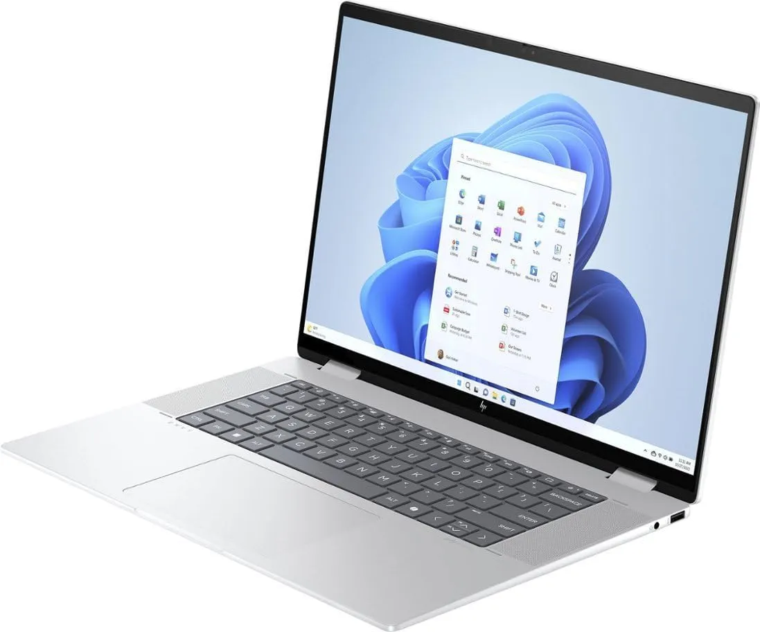 HP Envy x360 2-in-1 16 2024 Laptop 16" WUXGA IPS Touchscreen 12-Core Intel Ultra 7 155U 32GB LPDDR5 2TB SSD Intel Iris Xe Graphics Thunderbolt 4 Wi-Fi 6E Backlit Keyboard Win11 Pro w/ONT 32GB USB
