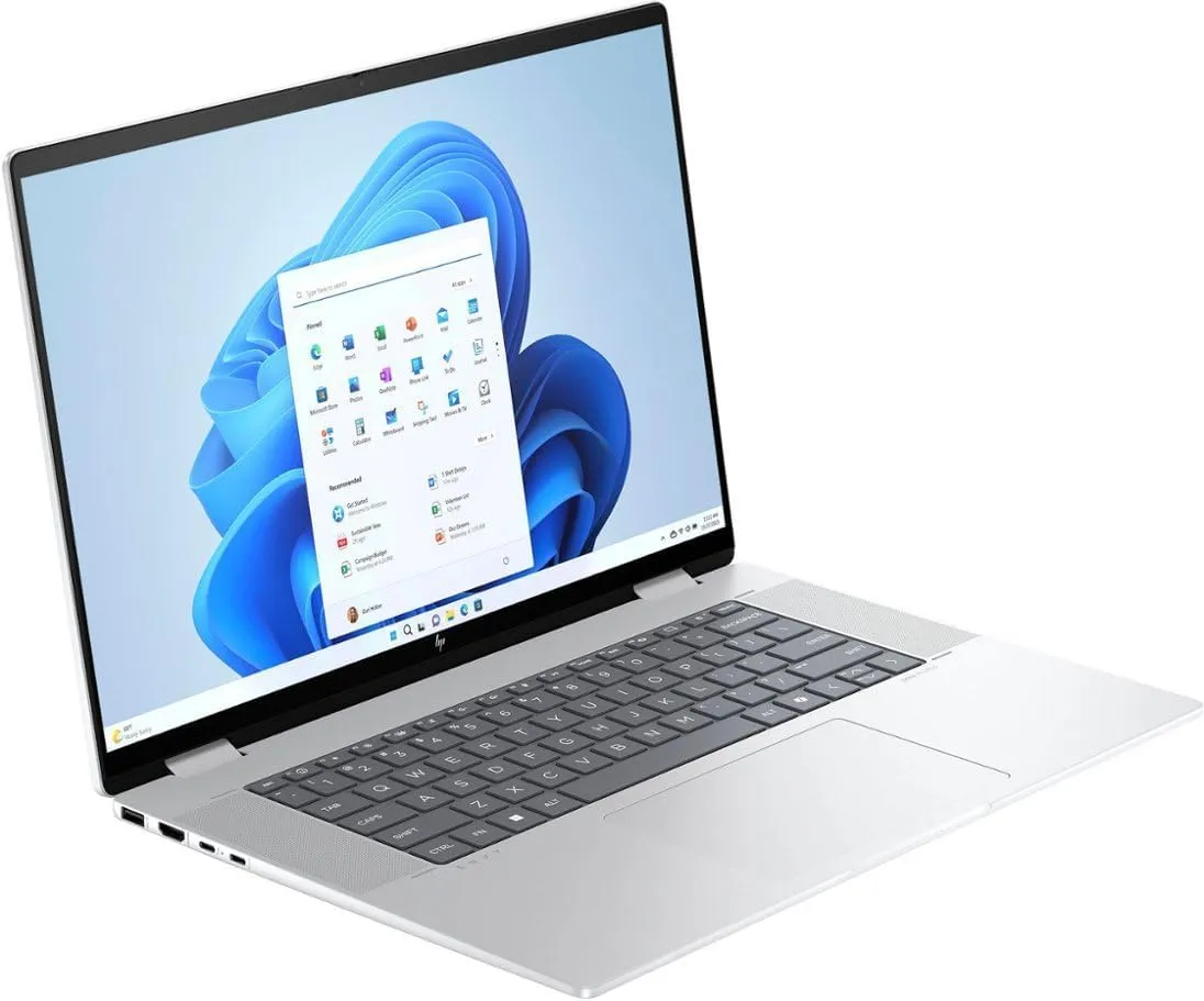 HP Envy x360 2-in-1 16 2024 Laptop 16" WUXGA IPS Touchscreen 12-Core Intel Ultra 7 155U 32GB LPDDR5 2TB SSD Intel Iris Xe Graphics Thunderbolt 4 Wi-Fi 6E Backlit Keyboard Win11 Pro w/ONT 32GB USB