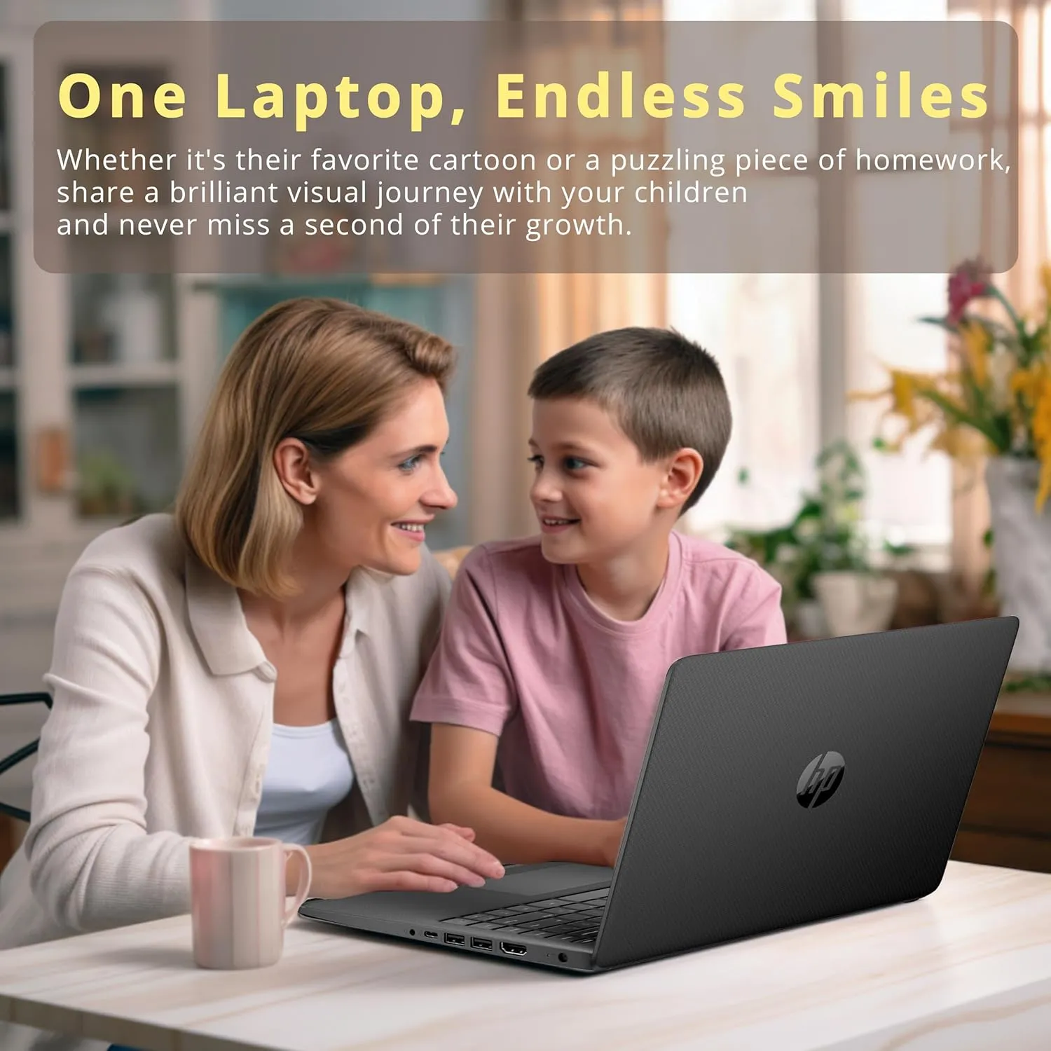 HP Premium Stream 14" HD BrightView Laptop, Intel Celeron N4120, 8GB RAM, 64GB eMMC Storage, HD Webcam, UHD Graphics, 1 Year Office 365, Bluetooth, WiFi, HDMI, Win 11s, Black, 32GB Hotface USB Card