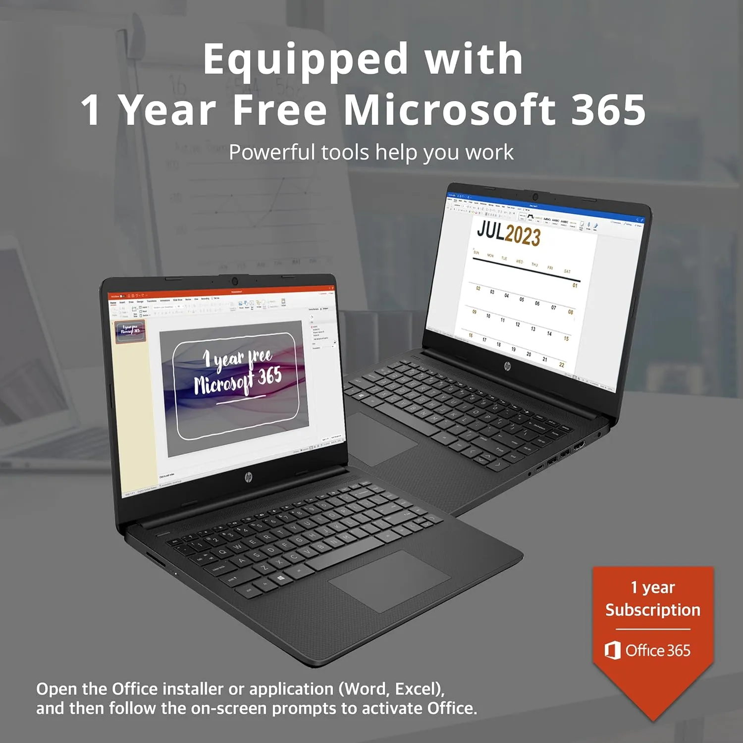 HP Premium Stream 14" HD BrightView Laptop, Intel Celeron N4120, 8GB RAM, 64GB eMMC Storage, HD Webcam, UHD Graphics, 1 Year Office 365, Bluetooth, WiFi, HDMI, Win 11s, Black, 32GB Hotface USB Card