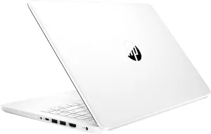 HP Stream 14" HD BrightView Laptop, Intel Celeron N4120 Processor, 8GB RAM, 64GB SSD, Intel UHD Graphics, 720p Webcam, WiFi, HDMI, Win 11 S, White (Renewed)