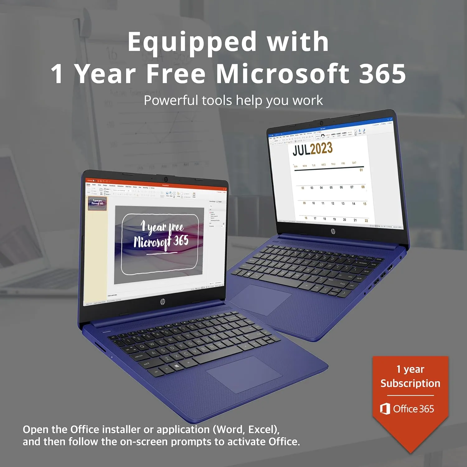 HP Stream 14" HD Lightweight Laptop, Intel Celeron N4120, 16GB RAM, 224GB Storage(64GB eMMC   160GB Docking Station), Intel UHD Graphics, HD Webcam, 1 Year Office 365, WiFi, Bluetooth, Win 11s, Blue